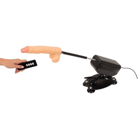 Maszyna erotyczna Small Fuck Machine – napęd sieciowy, skok tłoka 4,5 cm, wymiary 22 × 15 × 16 cm - 6