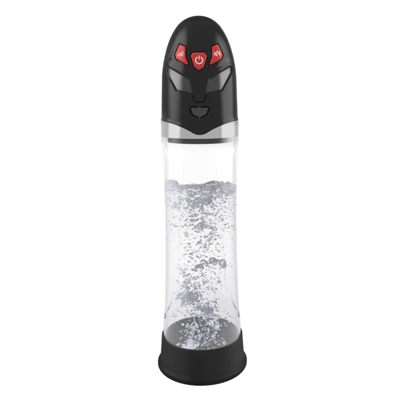 Pompka erotyczna PASSION PUMP - automatyczne zasysanie 0-40 kPa, 4 tryby masażu, IPX7, długość 31,6 cm - 6