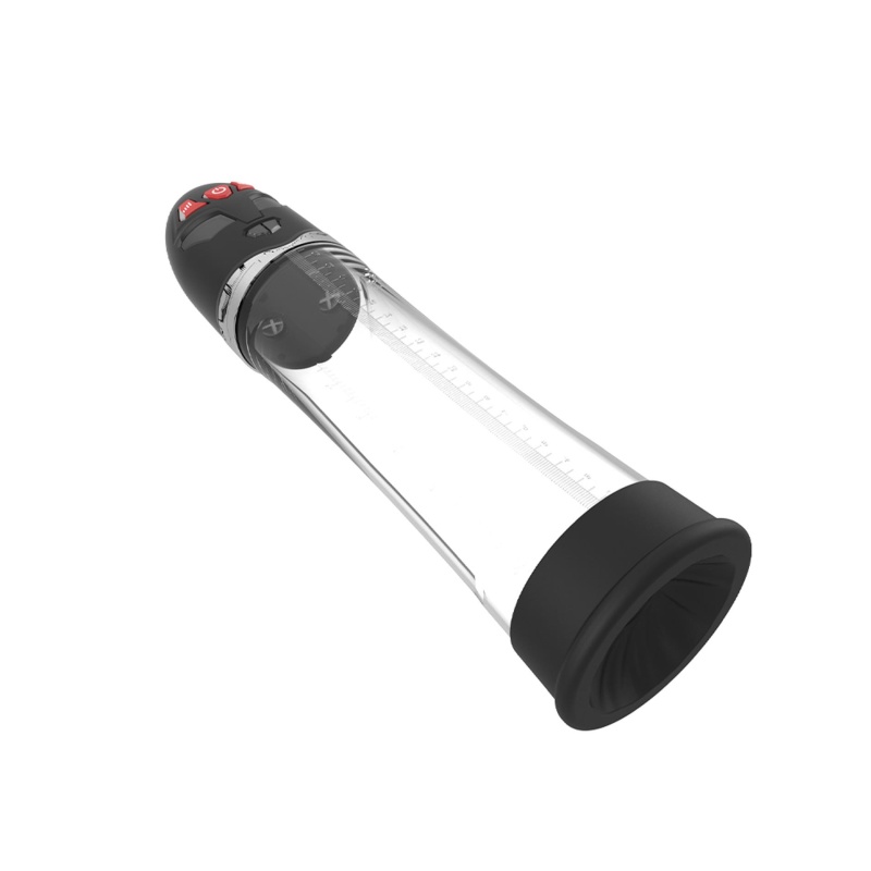 Pompka erotyczna PASSION PUMP - automatyczne zasysanie 0-40 kPa, 4 tryby masażu, IPX7, długość 31,6 cm - 8