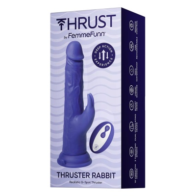 FEMMEFUNN THRUSTER RABBIT DARK PURPLE - 1