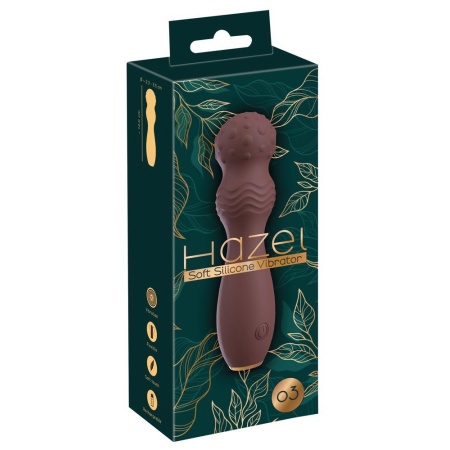 Wibrator Hazel 03 z elastyczną głowicą, 10 trybami wibracji, długość 14 cm - 1