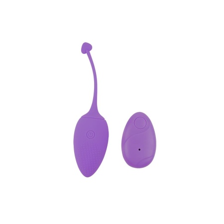 Sweety Teaser Rechargeable Bullet - fioletowy masażer intymny typu bullet z pilotem i ładowaniem USB - 2