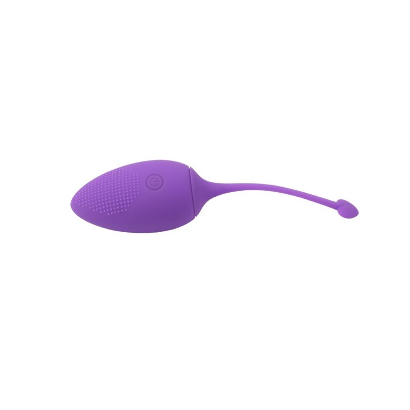 Sweety Teaser Rechargeable Bullet - fioletowy masażer intymny typu bullet z pilotem i ładowaniem USB - 4
