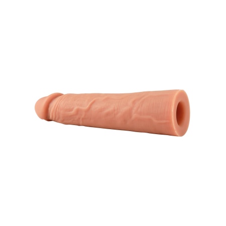 Nakładka na penisa INFERNO z płynnego silikonu 20 cm - 6