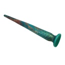 Dildo fantasy Verdant Titan 47 cm z teksturą łusek i przyssawką - 4
