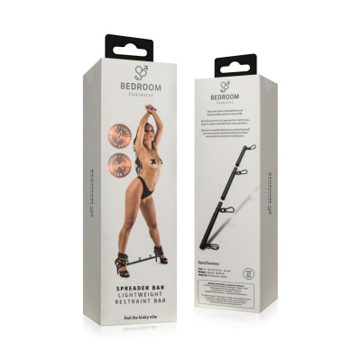 Bedroom Fantasies - Adjustable Spreader Bar Black - 1