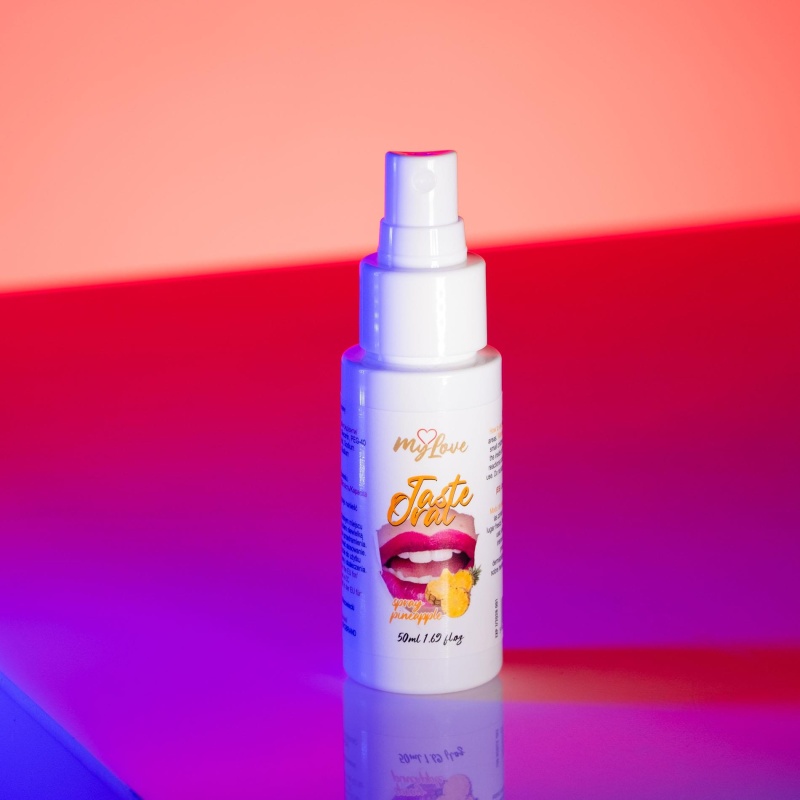 Spray do seksu oralnego Taste Oral Pineapple 50 ml - 3