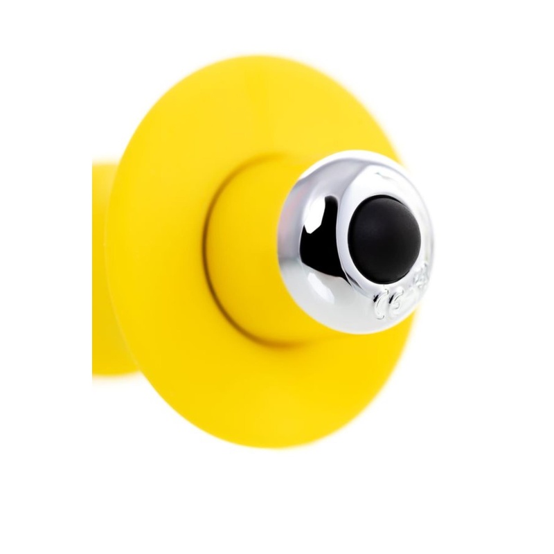 Korek analny wibracyjny Lancy Anal Vibro Plug - zakrzywiony, spiralnie rowkowany, z metalową końcówką - 9