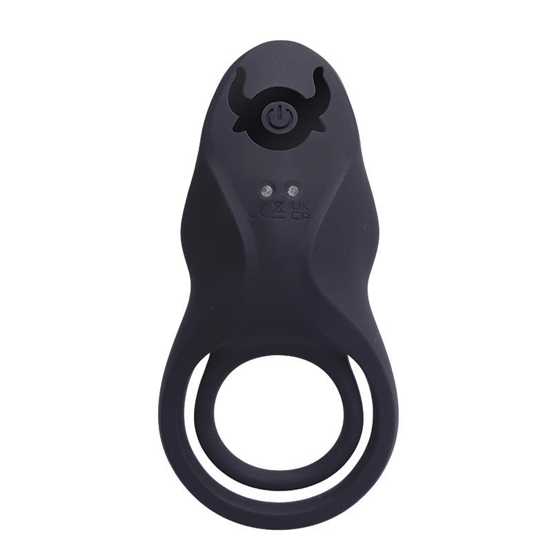 Vibro pierścień z bezprzewodowym pilotem Hermes - 7 trybów wibracji, podwójna konstrukcja, średnice wewnętrzne 3,5 cm i 5 cm - 5