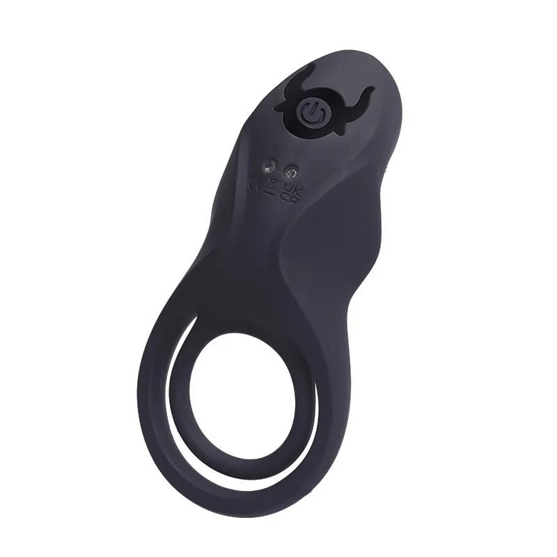 Vibro pierścień z bezprzewodowym pilotem Hermes - 7 trybów wibracji, podwójna konstrukcja, średnice wewnętrzne 3,5 cm i 5 cm - 6