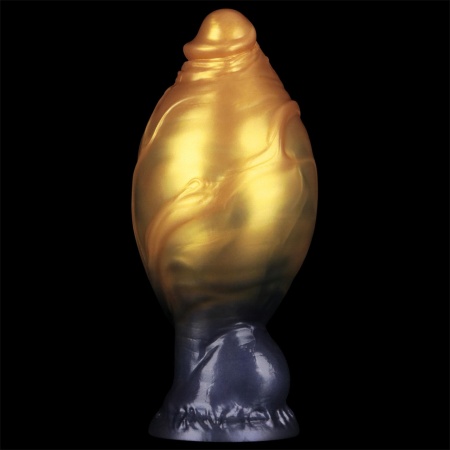 Nadmuchiwane dildo 7.5'' Dual Density silikon platynowy 19 cm - 12