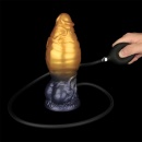 Nadmuchiwane dildo 7.5'' Dual Density silikon platynowy 19 cm - 19