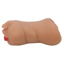 Męski masturbator dwukanałowy ZOEY, 17,8 cm - 5