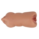 Męski masturbator dwukanałowy ZOEY, 17,8 cm - 6