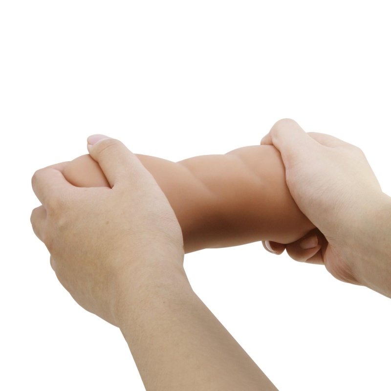 Męski masturbator dwukanałowy ZOEY, 17,8 cm - 11