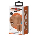 Męski masturbator dwukanałowy ZOEY, 17,8 cm - 13