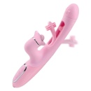 Wibrator Fluttering Delight BUMPING z ruchem opukującym, 20 cm - 1