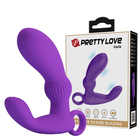 Masażer prostaty Cayla z 12 funkcjami wibracji i pamięcią ustawień (12,5 cm) - 1
