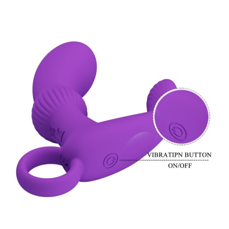 Masażer prostaty Cayla z 12 funkcjami wibracji i pamięcią ustawień (12,5 cm) - 7