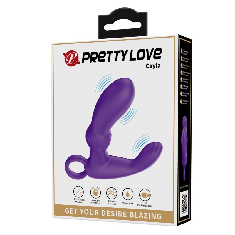 Masażer prostaty Cayla z 12 funkcjami wibracji i pamięcią ustawień (12,5 cm) - 10