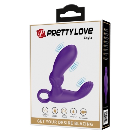 Masażer prostaty Cayla z 12 funkcjami wibracji i pamięcią ustawień (12,5 cm) - 10