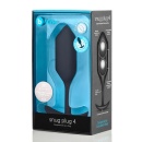 Korek analny Snug Plug 4 z obciążeniem 257 g, średnica 4,4 cm - 1