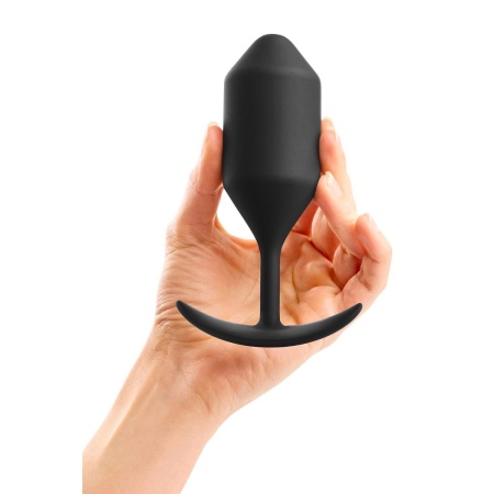 Korek analny Snug Plug 4 z obciążeniem 257 g, średnica 4,4 cm - 3