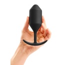 Korek analny Snug Plug 4 z obciążeniem 257 g, średnica 4,4 cm - 3