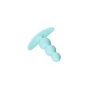 Zatyczka analna ToDo Triple - silikonowa, miętowa, 10,5 cm, Ø 2,4 cm - 3