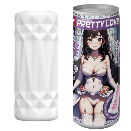 Masturbator Model 2 - manualny, z TPR, w kształcie puszki - 1