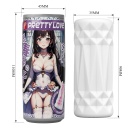 Masturbator Model 2 - manualny, z TPR, w kształcie puszki - 7