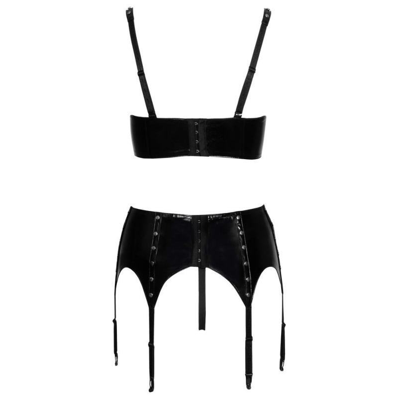 Vinyl Shelf Bra Set LP-1004 - 9