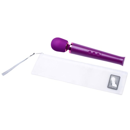 Le Wand Petite Cherry - różdżka do masażu z elastyczną szyjką, długość 25,4 cm - 7