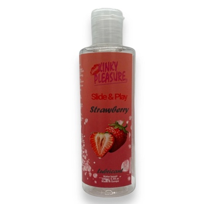 Lubrykant na bazie wody Intimate Strawberry KPD004 100 ml - 1