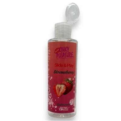 Lubrykant na bazie wody Intimate Strawberry KPD004 100 ml - 1 2