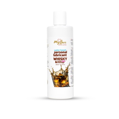 Aroma Series Whisky – lubrykant wodny 2w1, 300 ml - 1