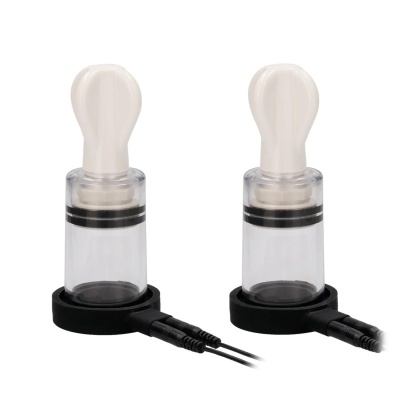 E-Stimulation Bi-Polar Nipple Suckers - 1
