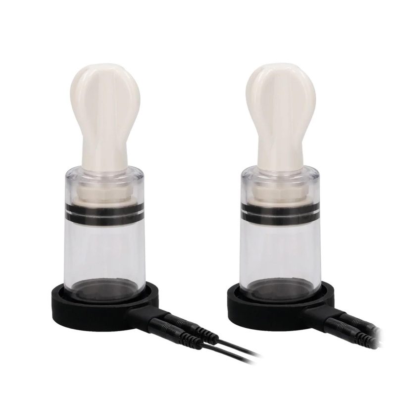 E-Stimulation Bi-Polar Nipple Suckers - 1