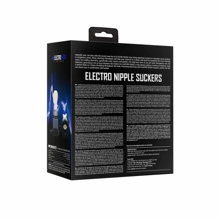 E-Stimulation Bi-Polar Nipple Suckers - 4