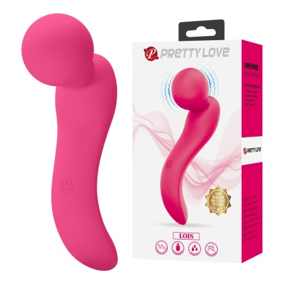 Masażer wibracyjny LOIS z zakrzywioną, elastyczną główką i 10 funkcjami, długość 14,2 cm - 1