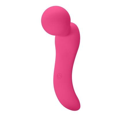 Masażer wibracyjny LOIS z zakrzywioną, elastyczną główką i 10 funkcjami, długość 14,2 cm - 1 2