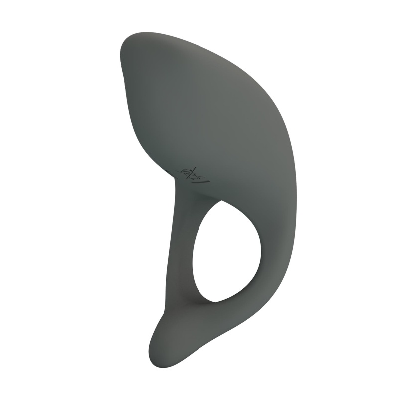 Wibrujący pierścień erekcyjny Master Ring - silikon medyczny, 7 trybów wibracji, średnica wewnętrzna 4,5 cm - 3