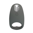Wibrujący pierścień erekcyjny Master Ring - silikon medyczny, 7 trybów wibracji, średnica wewnętrzna 4,5 cm - 4