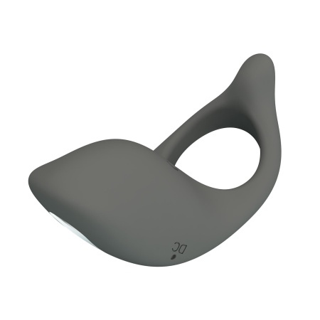 Wibrujący pierścień erekcyjny Master Ring - silikon medyczny, 7 trybów wibracji, średnica wewnętrzna 4,5 cm - 5