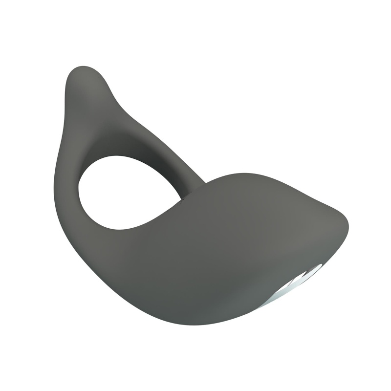 Wibrujący pierścień erekcyjny Master Ring - silikon medyczny, 7 trybów wibracji, średnica wewnętrzna 4,5 cm - 6