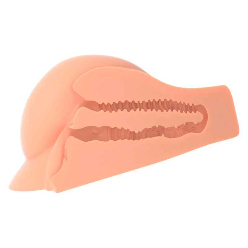 Masturbator PDX Plus Ass Light – realistyczny tors z pochwą i odbytem, 19,1 × 28,6 cm - 5