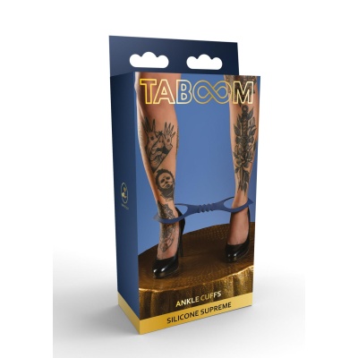 Silicone Ankle Cuffs Blue - 1 2