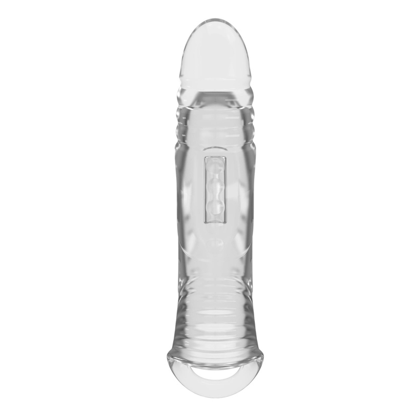 Penis Sleeve 8.7" Extender - rękaw przedłużający o 22 cm i pogrubiający - 4