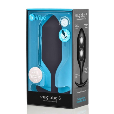 B-VIBE SNUG PLUG 6 BLACK - 1