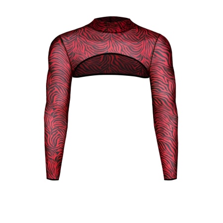 Krótki top, z długimi rękawami - XXL - 5
